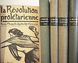 La Révolution Prolétarienne. Année 1925