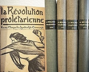 La Révolution Prolétarienne. Année 1930
