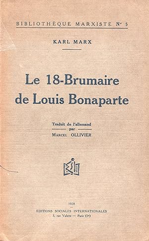Le 18-Brumaire de Louis Bonaparte