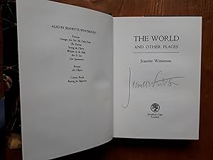 The World and Other Places [SIGNED]