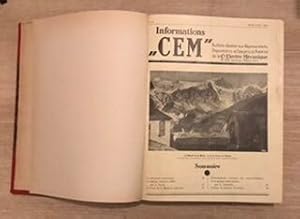 CEM 1934 à 1939 bulletin destine aux representants depositaires et usagers du materiel de la comp...