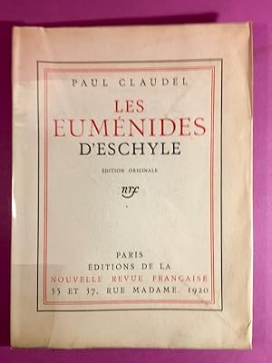 Les Euménides d'Eschyle.