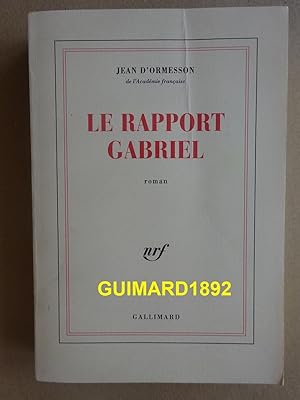 Le Rapport Gabriel