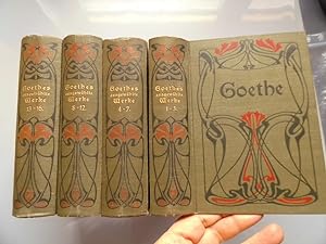 16 Bände in 4 Büchern Goethes ausgewählte Werke (- Goethe