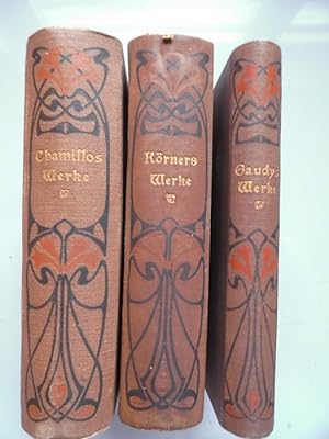 3 Bücher Gaudy 3Bd. - Körner 4 Teile - Chamisso 4 Bd.
