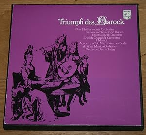 6 LP: Triumph des Barock. Schallplatten Vinyl. New Philharmonia Orchestra u.a.