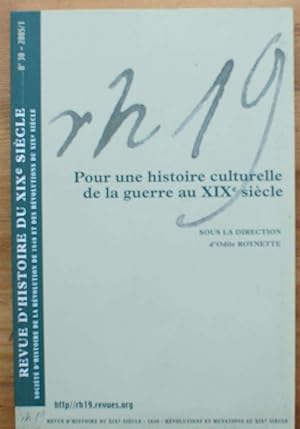 Revue d'histoire du XIXe siècle n° 30 - 2005/1 : Pour une histoire culturelle au XIXe siècle