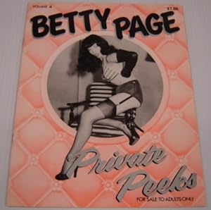 Betty Page: Private Peeks Magazine, Volume 4, 1980