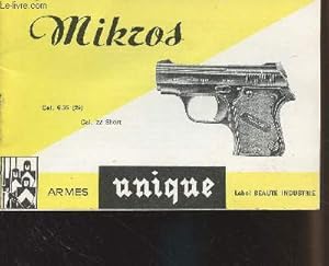 Livret "Unique" Pistolet Mikros - Cal. 6.35 (25) - Cal. 22 Short