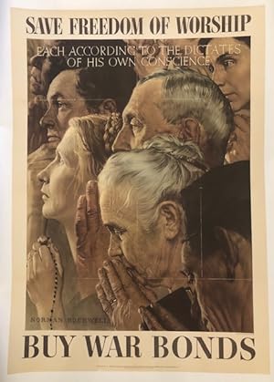 THE FOUR FREEDOMS (Original Vintage Posters)