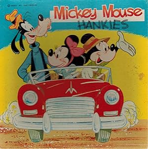 Mickey Mouse Hankies - Safety First 1955 Original Box Set with 3 Hankies