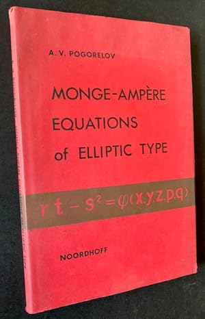 Monge-Ampere Equations of Elliptic Type