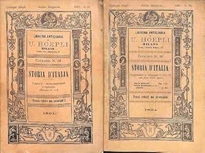 Libreria antiquaria di U. Hoepli. Milano. Catalogo N. 68. Storia d'Italia. Parte II. Storia munic...