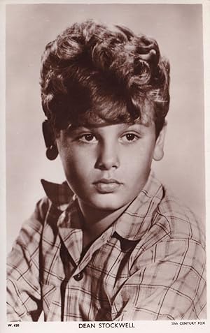 Dean Stockwell Child Film Star Blue Velvet Picturegoer Postcard