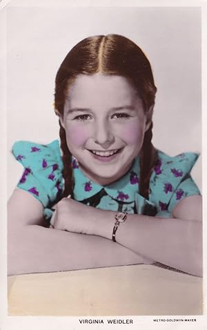 Virginia Weidler Child Star Actress Picturegoer Postcard