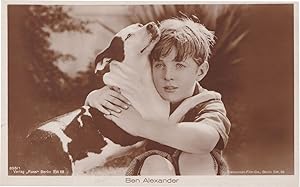 Ben Alexander Child Hollywood Film Star German Old Postcard