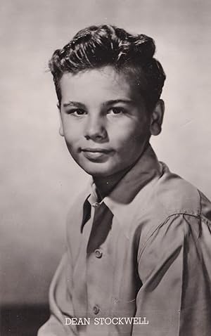 Dean Stockwell of Air Force One Child Film Star MGM Postcard