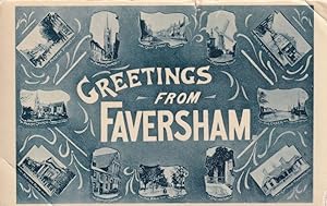 Greetings From Faversham Kent Hospital Old Postcard