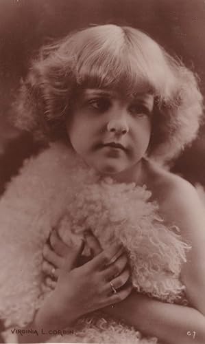 Virginia Lee Corben London Photocrom Child Film Star Postcard