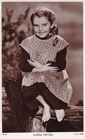 Luana Patten Disney Hollywood Child Star Picturegoer Postcard