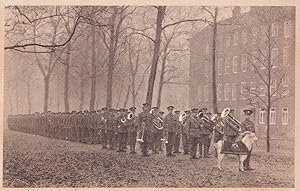 Welsh Troops Fundraising Military Procession Old Postcard