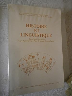 Histoire et linguistique.