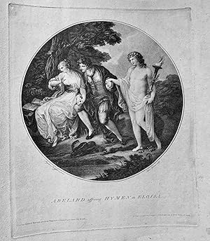 Abelard offering Hymen to Eloisa