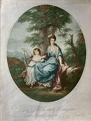 Lady Rushout & Daughter; From an Original Picture in the Collection of George Bowles Esq