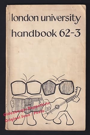 London University Students`Handbook 1962-63 (1962) - Lewis,Magaret/ Wilbraham,David