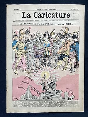 LA CARICATURE-N°376-12 MARS 1887-ROBIDA