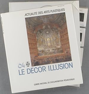 Le décor illusion. Livret de 66 pages par Denis Gontard, accompagné de 19 diapositives (sur 24).