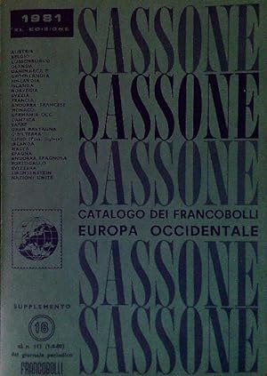 Sassone catalogo dei francobolli. Europa Occidentale 1981