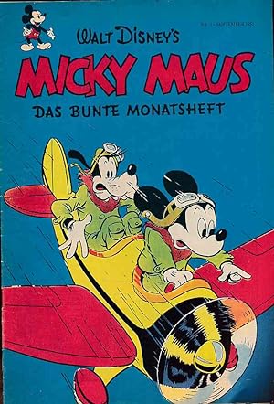 Walt Disney's Micky Maus. Das bunte Monatsheft. Redaktion Erika Fuchs.
