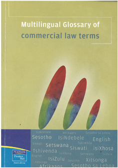 Multilingual Glossary of Commerical Law Terms