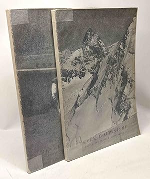 Revue d'alpinisme éditée par le Club Alpin Belge - 1948-1949 + Revue d'alpinisme éditée par le Cl...