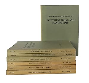 The Honeyman collection of scientific books and manuscripts. Part I - VII [Complete set]