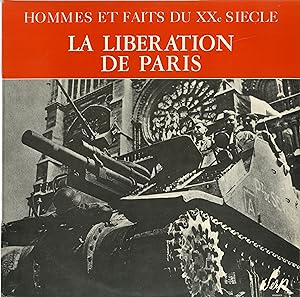 "LA LIBÉRATION DE PARIS" / LP 33 tours original français / SERP H.F. 25 (2ème édition label noir)