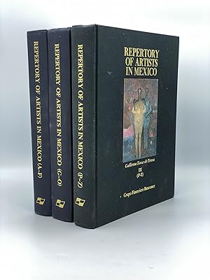 Repertory of Artists in Mexico: Plastic and Decorative Arts (Volumes 1-3)