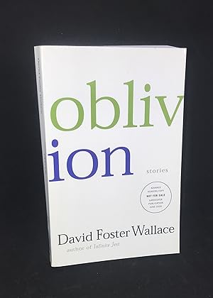Oblivion: Stories (Advance Reading Copy)