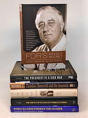 Lot of 6 Books About Illness, Injury, & Disease Among Presidents and World Leaders