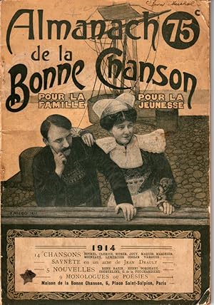 Almanach de la bonne chanson pour la famille, la jeunesse 1914