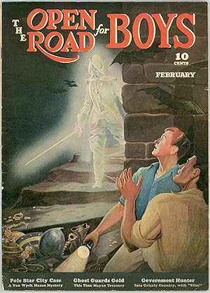 The Open Road for Boys Magazine, February 1939 Issue. Contains a Story by F. Van Wyck Mason, Adve...