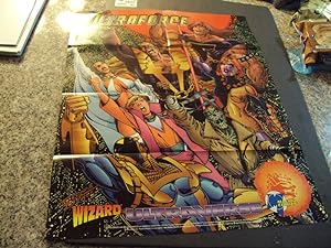 Vintage Malibu Comics Ultraforce Wizard Ultraverse Poster 1994