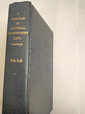A Register of national Bibliography, Vol. I and II (of 3?) In One Physical book.