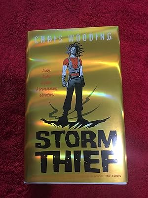 Storm Thief (UK HB 1/1 Signed and Dated copy in As New Condition) Lovely copy in top collectible ...