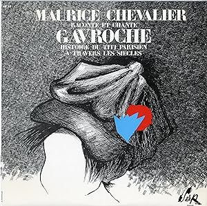 "Maurice CHEVALIER raconte et chante GAVROCHE" LP 33 tours original Français / SERP n° HF 33 (1972)