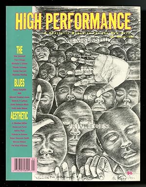 High performance #52, Winter 1990, volume 13, number 4: The blues aesthetic
