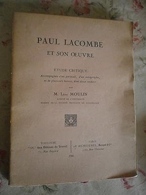 Paul Lacombe & son oeuvre.