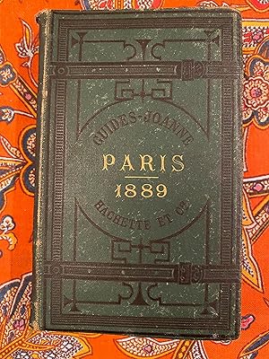 Paris 1889 Guide Joanne