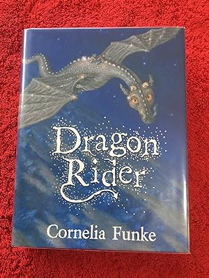 Dragon Rider (UK HB 1/1 Signed and Doodled by the Author - Drawing of the head of Fieldrake the D...